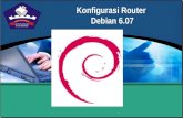 Konfigurasi Router  Debian 6.07