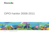 OPO-hanke 2008-2011