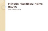 Metode klasifikasi Naïve Bayes