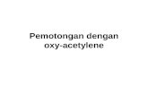 Pemotongan dengan oxy-acetylene