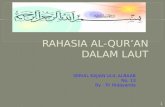 RAHASIA AL-QUR’AN DALAM LAUT