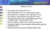 Materi PLCs Konsep dan filosofi PLC Keuntungan PLC vs konvensional