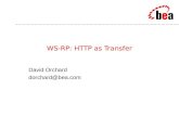 WS-RP: HTTP as Transfer