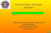 Universitas ahmad dahlan