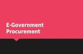 E-Government Procurement
