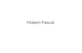 Materi Pascal