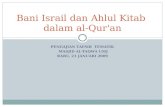 Bani Israil dan Ahlul Kitab  dalam al-Qur'an