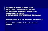 Rahmat Rasyid M.Si , Dr. Elvaswer , Zurniyanti ST Jurusan Fisika, FMIPA, Universitas Andalas