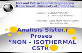 Analisis Sistem Proses  “NON - ISOTHERMAL CSTR”