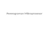 Pemrograman Mikroprosesor