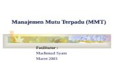 Manajemen Mutu Terpadu (MMT)