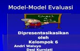 Model-Model  Evaluasi