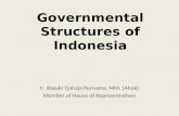 Governmental Structures of Indonesia