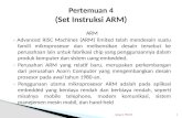 Pertemuan  4 ( Set Instruksi ARM )