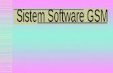 Sistem Software  GSM