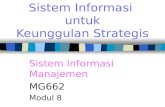 Sistem Informasi  untuk Keunggulan Strategis