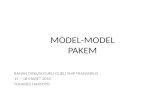MODEL-MODEL PAKEM