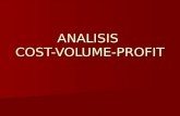 ANALISIS  COST-VOLUME-PROFIT