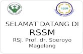 SELAMAT DATANG DI  RSSM RSJ. Prof. dr. Soeroyo Magelang