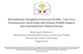 Budi  Agus Riswandi Wakil Ketua Klinik Keterbukaan Informasi Publik Universitas  Islam Indonesia