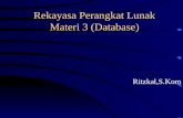 Rekayasa Perangkat Lunak Materi 3 (Database)