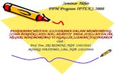 Seminar Akhir  PPM Program IPTEKS 2008