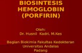 BIOSINTESIS HEMOGLOBIN (PORFIRIN)