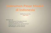 Instrumen Pasar Modal  di Indonesia