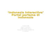‘Indonesia Interactive’ Portal pertama di Indonesia