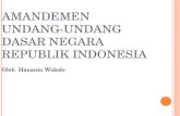 Amandemen Undang-Undang Dasar Negara Republik Indonesia