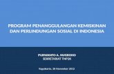 PROGRAM PENANGGULANGAN KEMISKINAN DAN PERLINDUNGAN SOSIAL DI INDONESIA
