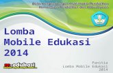Panitia Lomba Mobile Edukasi 2014
