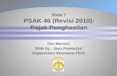 Slide 7 PSAK 46 ( Revisi  2010): Pajak Penghasilan