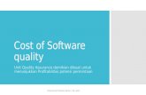 Cost of Software quality