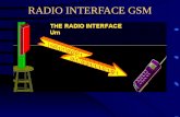 RADIO  INTERFACE  GSM
