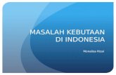 MASALAH KEBUTAAN DI INDONESIA