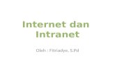 Internet  dan Intranet