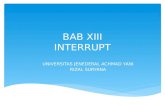 BAB XIII INTERRUPT