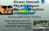 Orasi Ilmiah Membangun Benua  Maritim  Indonesia