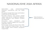 NASIONALISME ASIA-AFRIKA