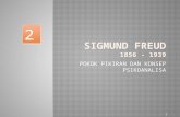 SIGMUND FREUD 1856 - 1939