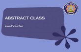 ABSTRACT CLASS
