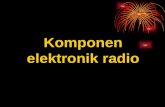 Komponen elektronik radio