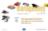 Pengorganisasian- Manajemen Sumberdaya Manajemen