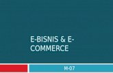 E-bisnis & e-commerce