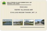 Paparan Rencana alokasi air 5-3-2012