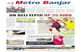 Metro Banjar Sabtu, 21 September 2013