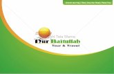 Desain Company Profile Perusahaan Tour and Travel Jasa Haji Umroh oleh Tata Warna