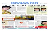 Sriwijaya Post Edisi Minggu 31 Januari 2010