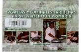 Plantas medicinales caribenas para la atencion primaria : manual practico